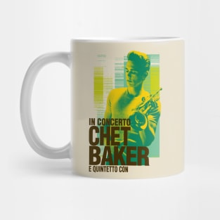 Chet Baker concert graphic Mug